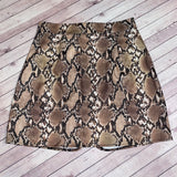 Snake Print Desi Skirt
